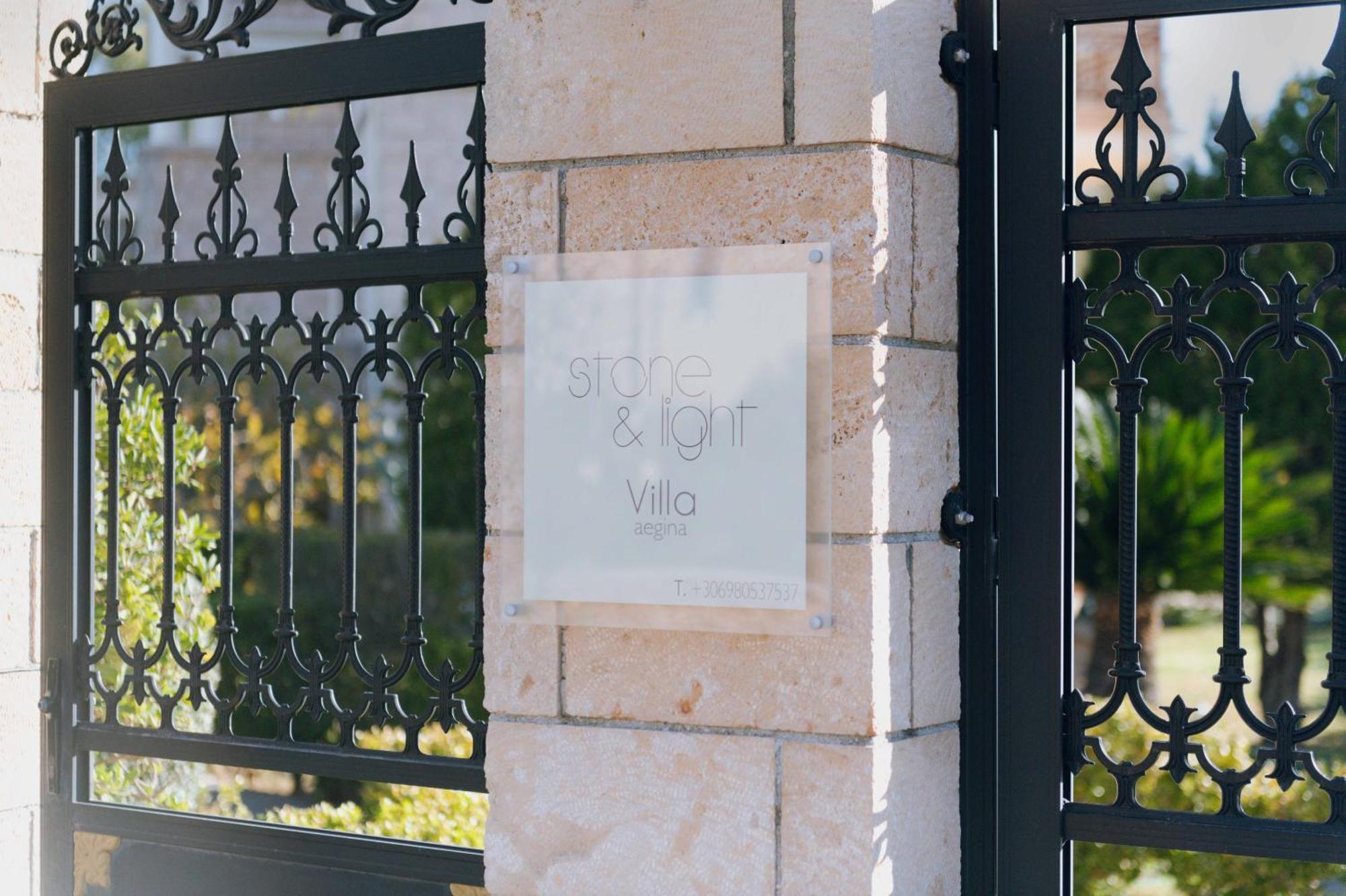 Seaside "Stone & Light Villa Ii" Close To Aegina City Khloi Exterior photo