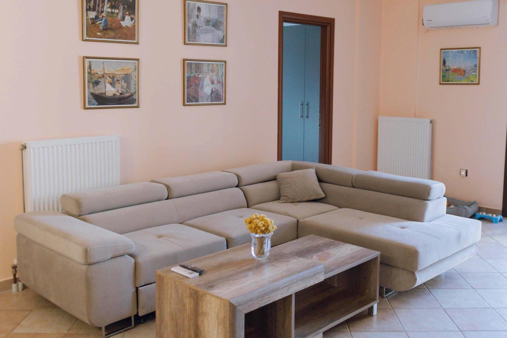 Seaside "Stone & Light Villa Ii" Close To Aegina City Khloi Exterior photo